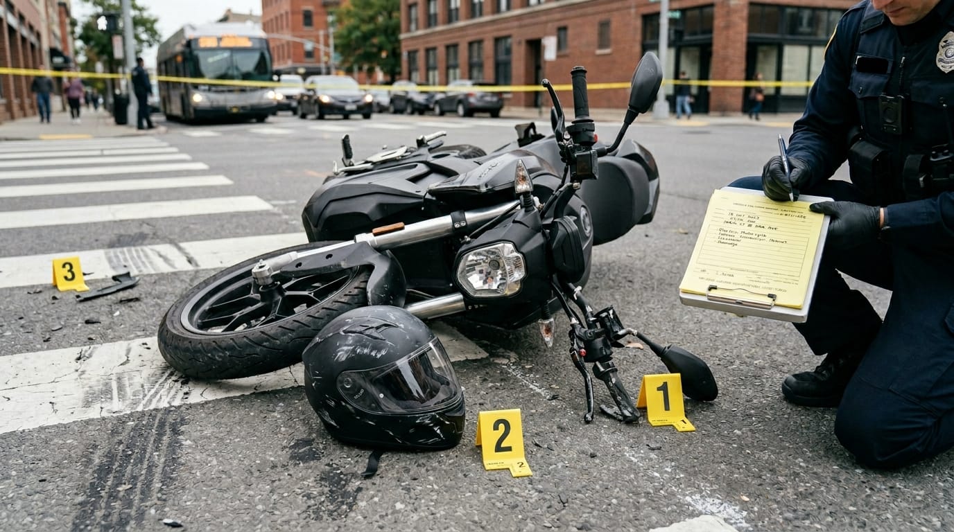 High-powered e-motorcycle evidence after a California pedestrian accident claim