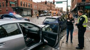 Video streaming while driving accident claim involving smartphone evidence after a car crash